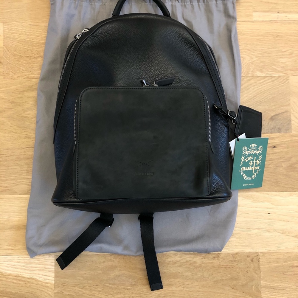 NWT Gnome & Bow Leather Athos Backpack